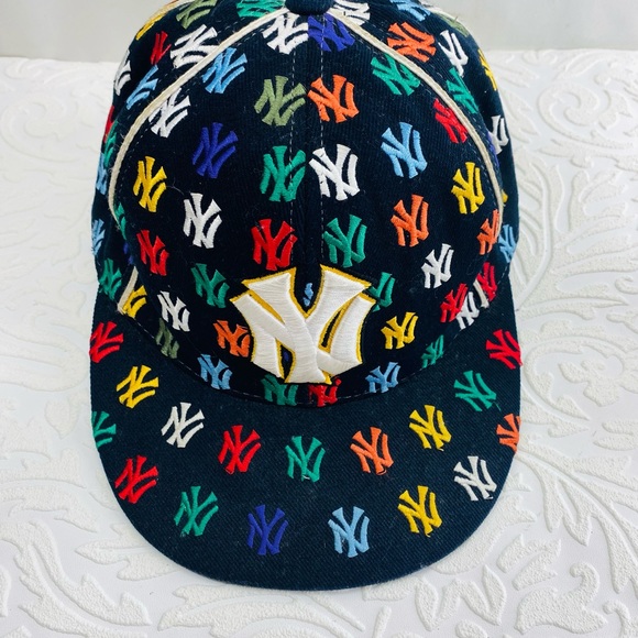 New York hat embroidered multi colors - Picture 9 of 10